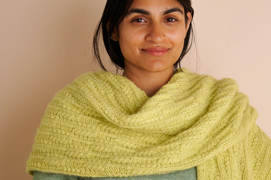 Wild Grass Wrap | Purl Soho