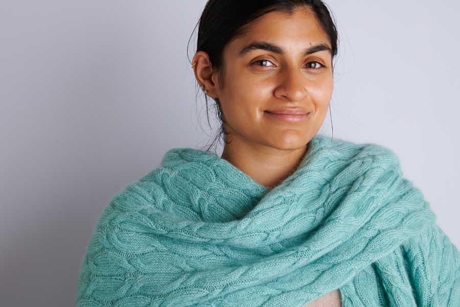 Estuary Wrap In Brume | Purl Soho