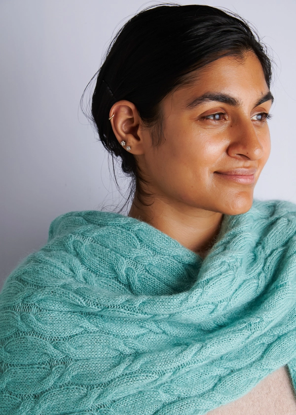Estuary Wrap In Brume | Purl Soho
