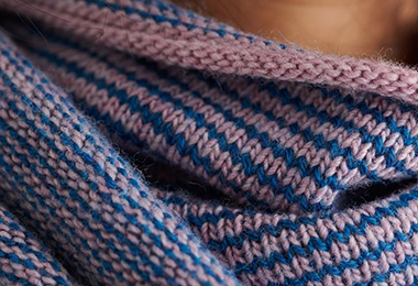 Newsprint Cowl In Line Weight + Quartz