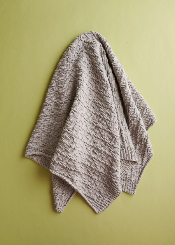 Diamond + Dot Blanket | Purl Soho