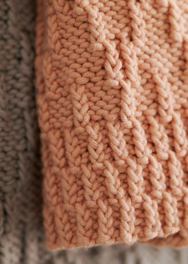 Diamond + Dot Blanket | Purl Soho