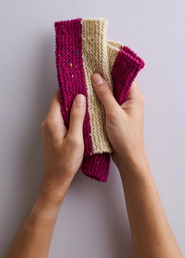 Flip Side Hand Warmers | Purl Soho