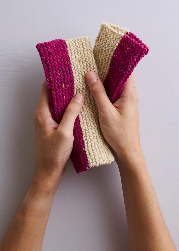 Flip Side Hand Warmers | Purl Soho