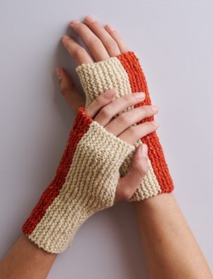 Flip Side Hand Warmers | Purl Soho