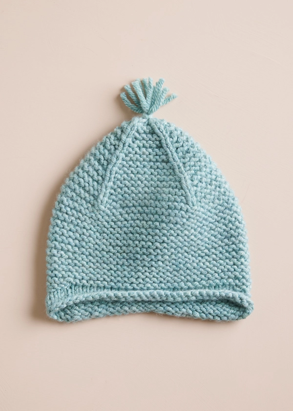 Garter Ear Flap Hat in Plenty | Purl Soho