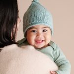 Garter Ear Flap Hat in Plenty