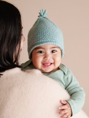Garter Ear Flap Hat in Plenty | Purl Soho