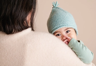 Garter Ear Flap Hat in Plenty