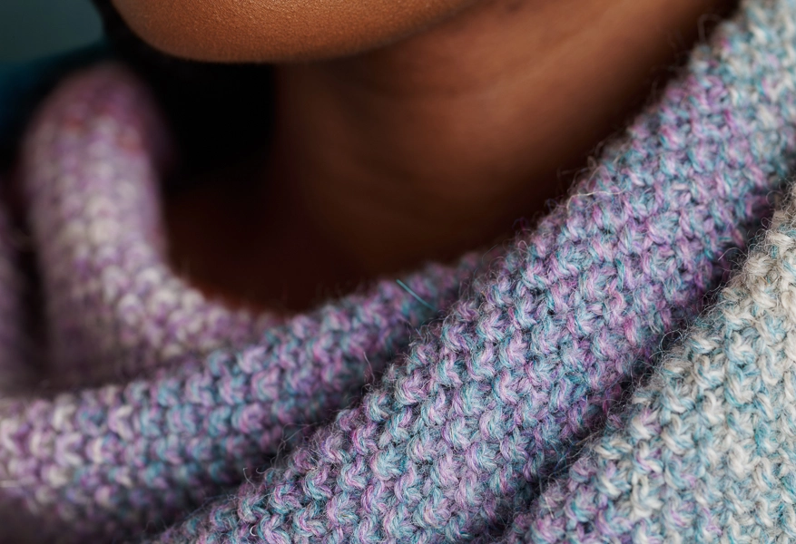 Slice of Goodness Wrap - Purl Soho, Beautiful Yarn For Beautiful  KnittingPurl Soho