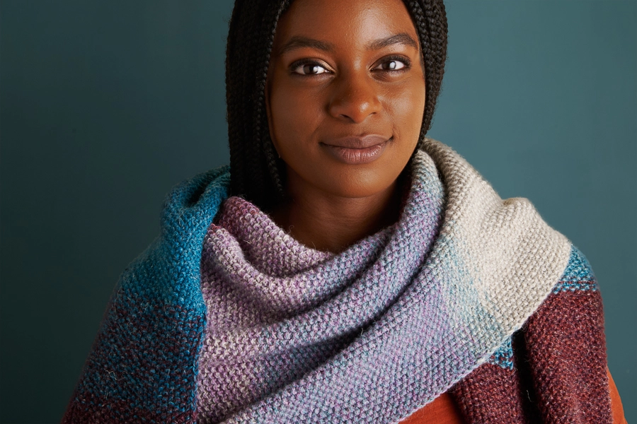 Nature’s Palette Wrap | Purl Soho