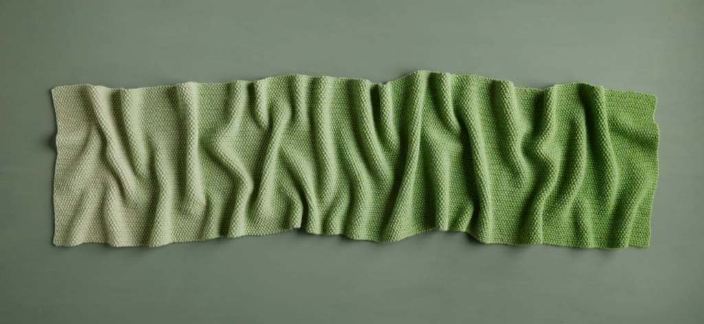 Nine-Note Seed Stitch Wrap in More New Colors | Purl Soho