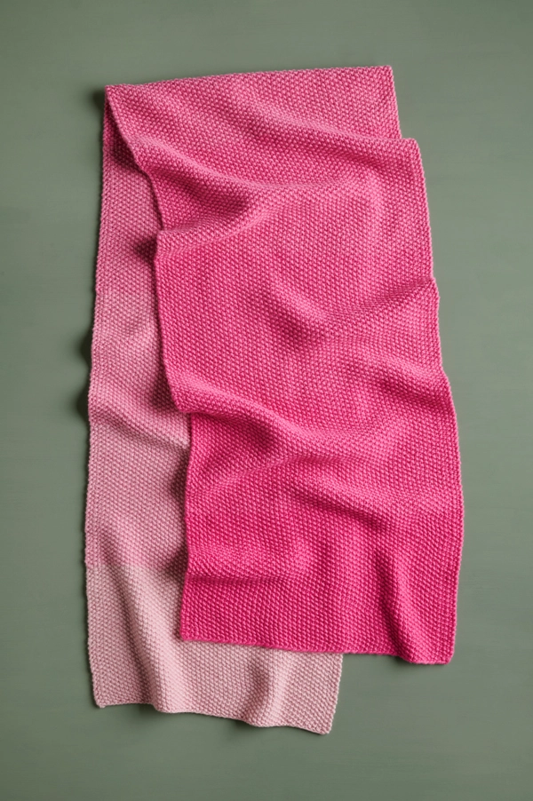 Nine-Note Seed Stitch Wrap in More New Colors | Purl Soho