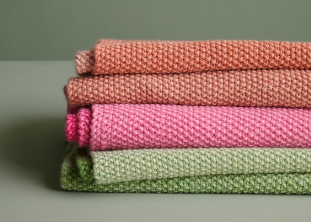 Nine-Note Seed Stitch Wrap in More New Colors | Purl Soho