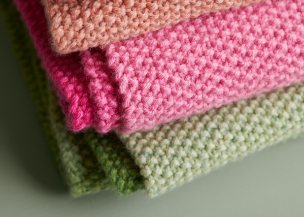 Nine-Note Seed Stitch Wrap in More New Colors | Purl Soho