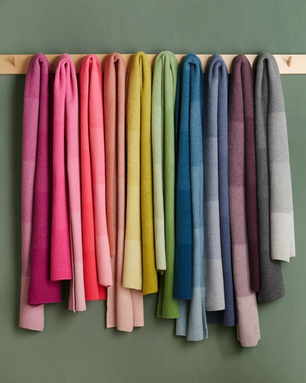 Nine-Note Seed Stitch Wrap in More New Colors | Purl Soho