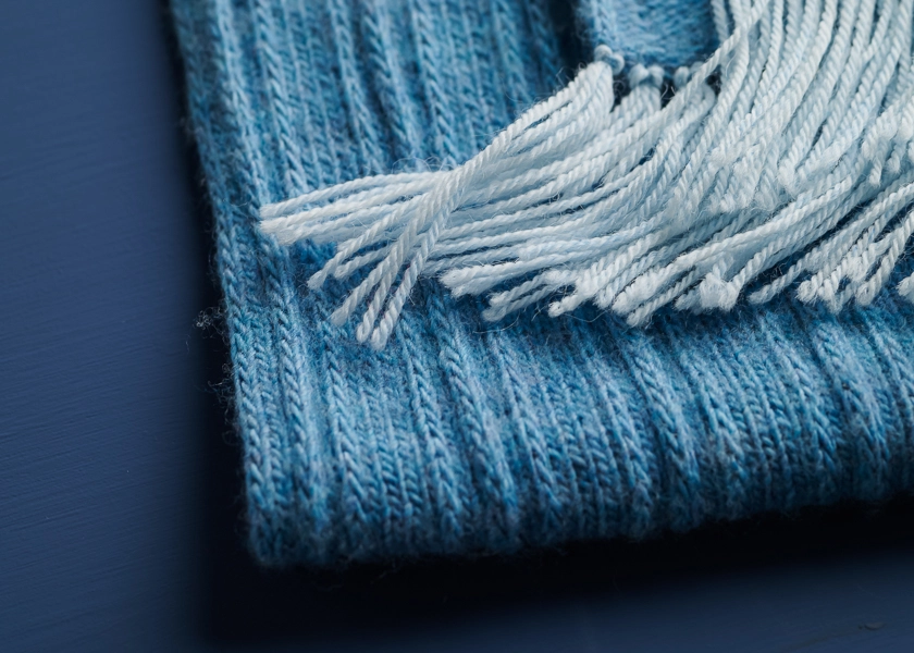 Ticking Ribbed Wrap | Purl Soho