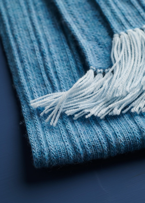 Ticking Ribbed Wrap | Purl Soho