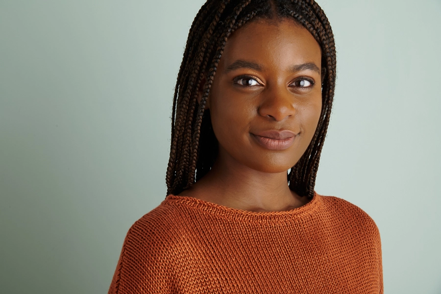 Julie Hoover For Purl Soho: Copley in Blackbird Linen | Purl Soho