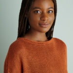 Julie Hoover For Purl Soho: Copley in Blackbird Linen