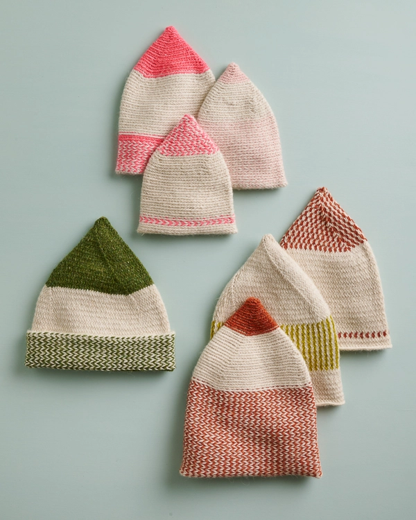 Elfin Hats In Linen Quill Worsted | Purl Soho