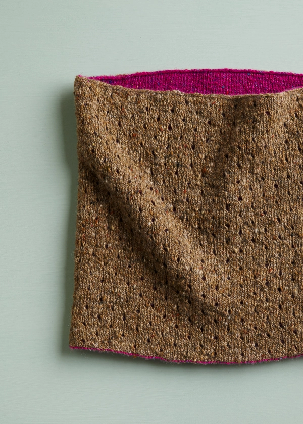 Eyelet Cowl | Purl Soho