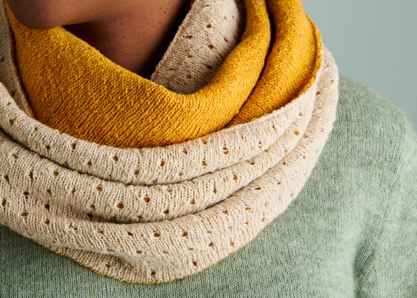 Eyelet Cowl | Purl Soho