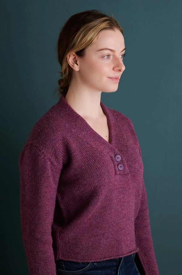 Forest Henley In New Yarns | Purl Soho