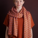 free Bramble Wrap knitting pattern in Purl Soho's Cattail Silk and Brume yarns