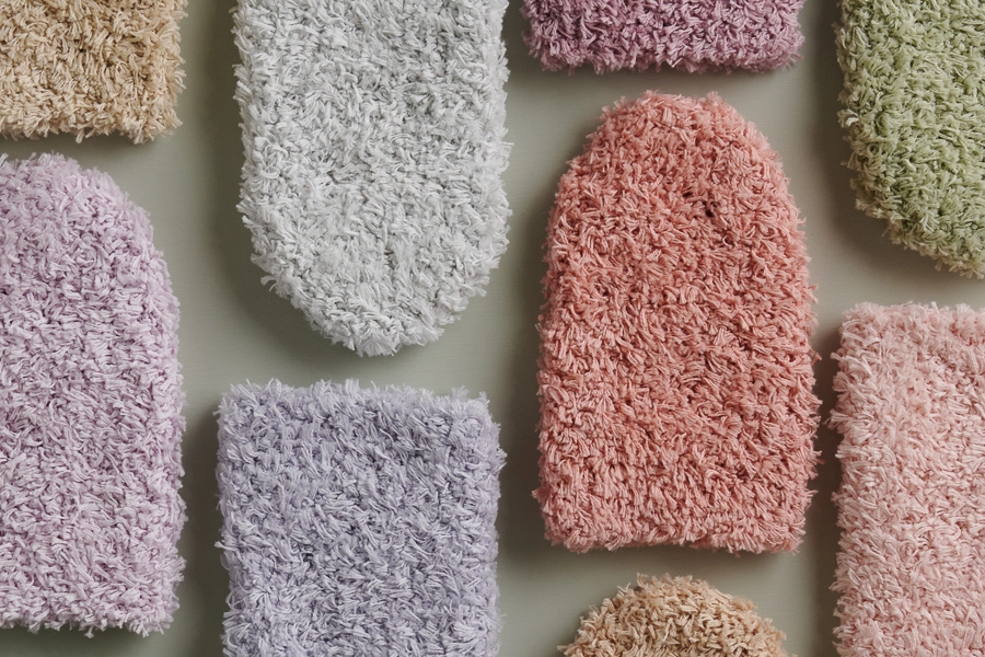 Washcloths and Scrubbing Mitt | Purl Soho