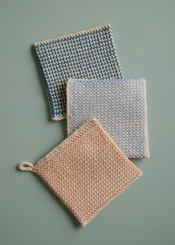 Twill Pot Holder - Purl Soho, Beautiful Yarn For Beautiful KnittingPurl  Soho