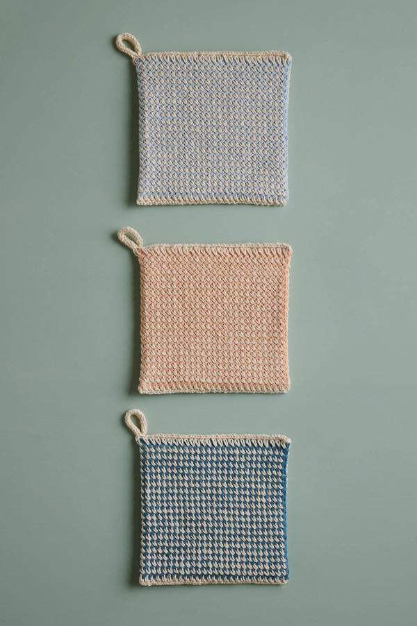 Twill Pot Holder - Purl Soho, Beautiful Yarn For Beautiful KnittingPurl  Soho