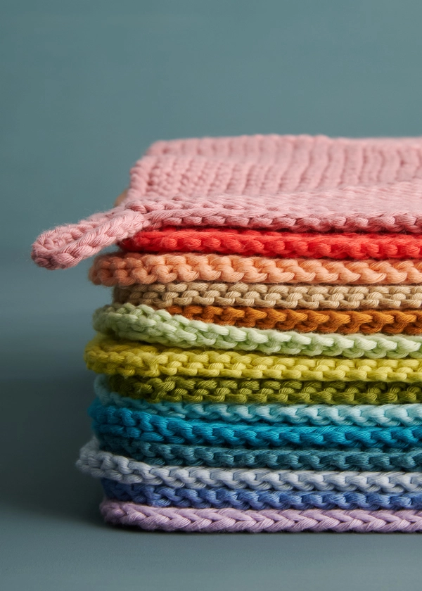 Simple Stripe Washcloth - Purl Soho, Beautiful Yarn For Beautiful  KnittingPurl Soho