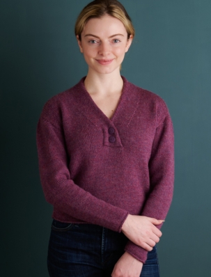 Forest Henley In New Yarns | Purl Soho