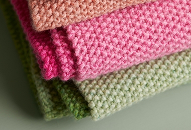 Nine-Note Seed Stitch Wrap in More New Colors