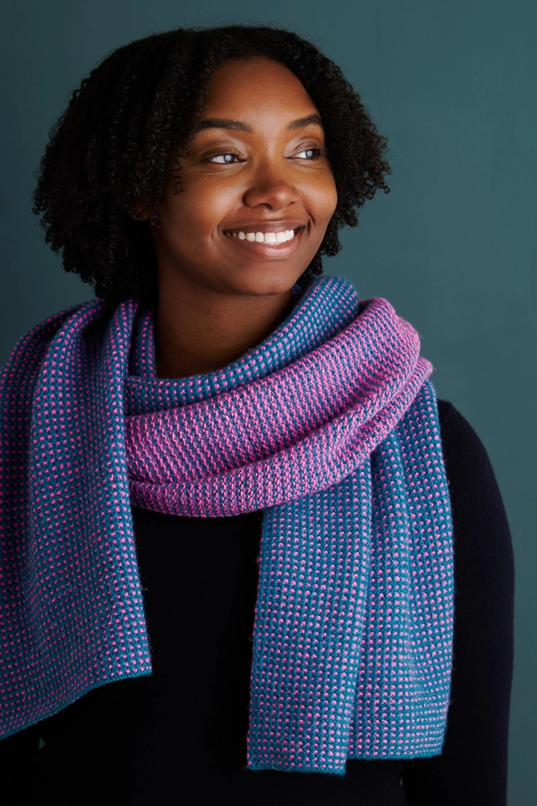 Speckled Wrap in New Yarns + Colors | Purl Soho