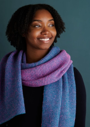 Speckled Wrap in New Yarns + Colors | Purl Soho