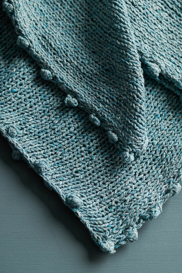 Bobble Edge Wrap | Purl Soho