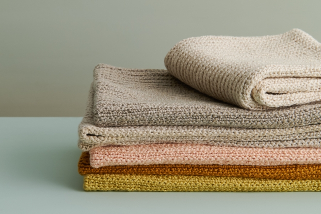 Heel Stitch Hand Towel in Serif | Purl Soho