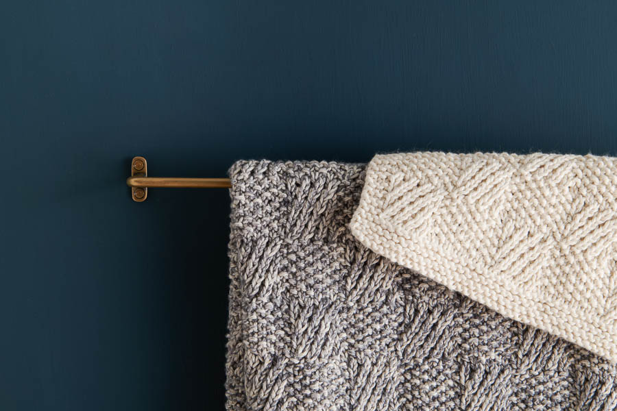 Hopscotch Washcloth + Hand Towel | Purl Soho