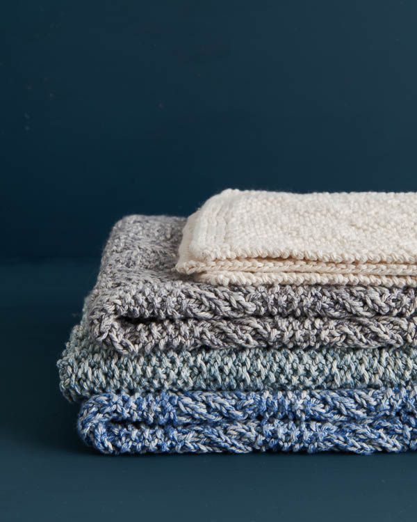 Hopscotch Washcloth + Hand Towel | Purl Soho