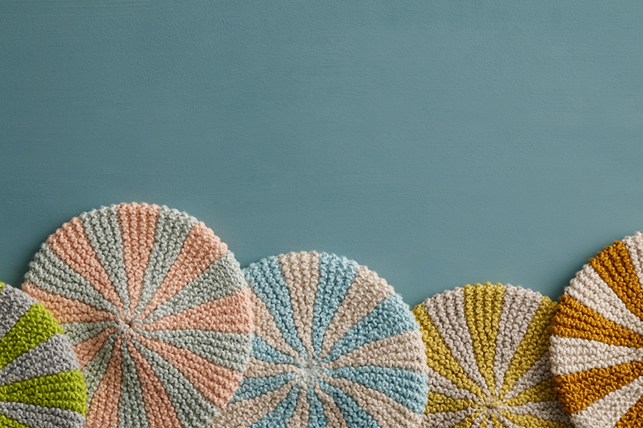 Crocheted Set-of-Three Pot Holders - Purl Soho