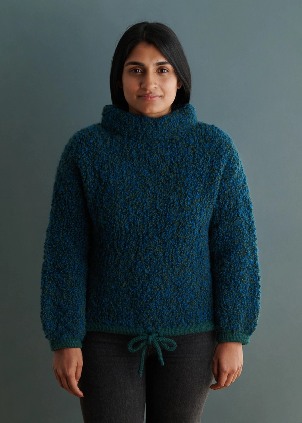 Tayler Harris For Purl Soho: Curlicue Pullover | Purl Soho