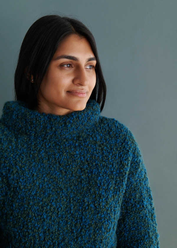 Tayler Harris For Purl Soho: Curlicue Pullover | Purl Soho