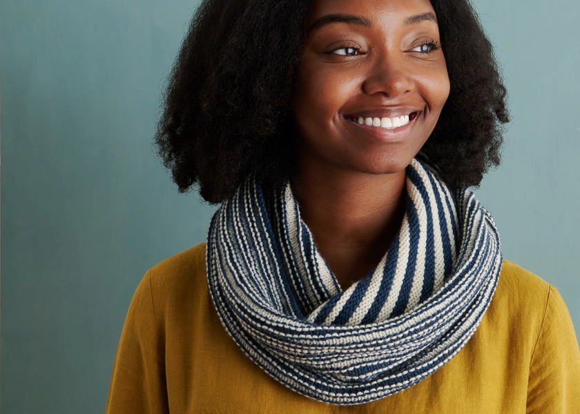 Garter Ridge Cowl | Purl Soho