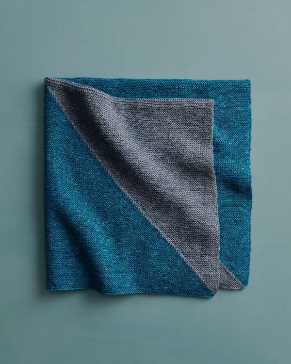 Half + Half Triangles Wrap in New Colors | Purl Soho