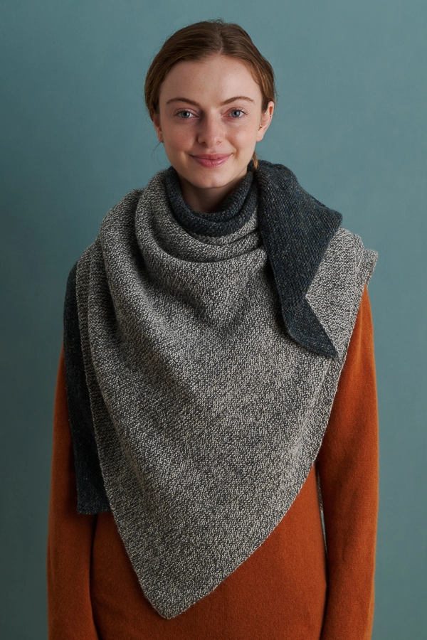 Half + Half Triangles Wrap in New Colors | Purl Soho