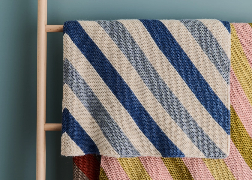 Knitter’s Choice Striped Blanket | Purl Soho