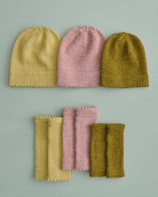 Picot Hat + Hand Warmers | Purl Soho