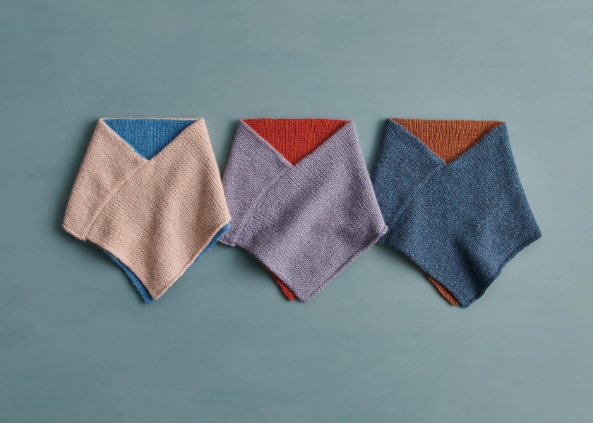 Reversible Cross-Collar Cowl | Purl Soho